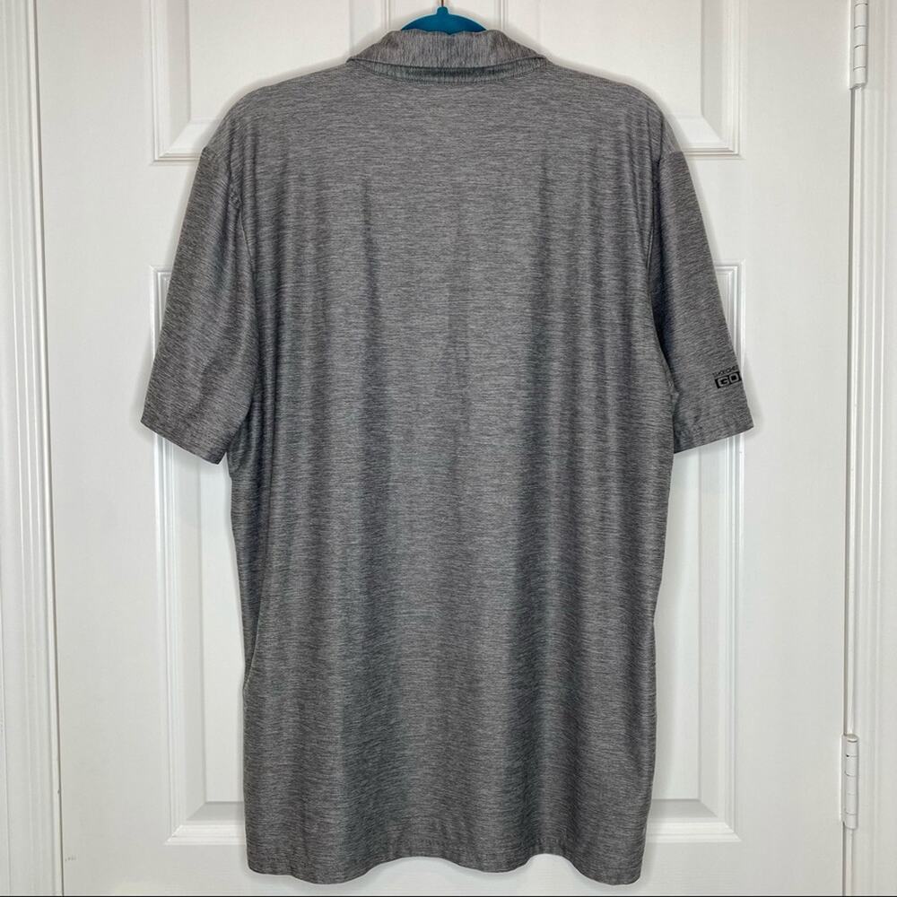 SKECHERS GO GOLF Men’s Polo Short Sleeve Shirt Size Large in Heather Grey - Picture 7 of 8